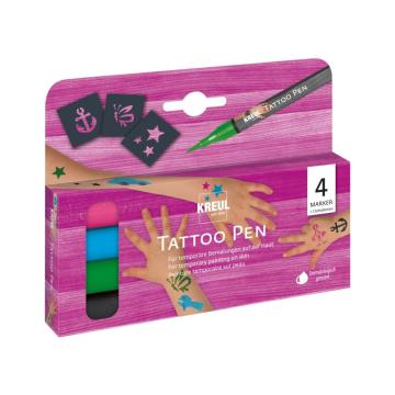Markere pentru tatuaje temporare Set Party Kreul de la Sanito Distribution Srl