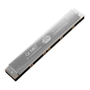 Muzicuta profesionala metalica in cutie Harmonica 28 note de la Www.oferteshop.ro - Cadouri Online