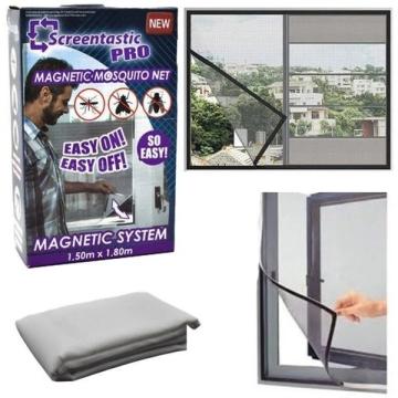 Plasa anti insecte Screentastic Pro cu prindere magnetica de la Www.oferteshop.ro - Cadouri Online