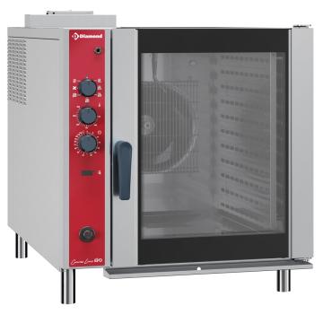Cuptor cu convectie cu gaz, 10x GN 2/1, umidificator automat de la Clever Services SRL