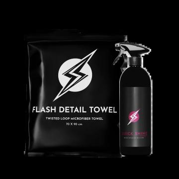 Kit uscare si luciu auto Quick Shine Combo de la Nav Store