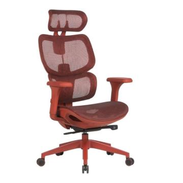 Scaune de birou HumanTech pe culorea rosu cu suport de la European Med Prod