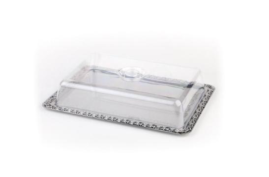 Tava inox cu capac Schoner Essen, 42 x 31 cm de la Ad Horeca Concept Srl