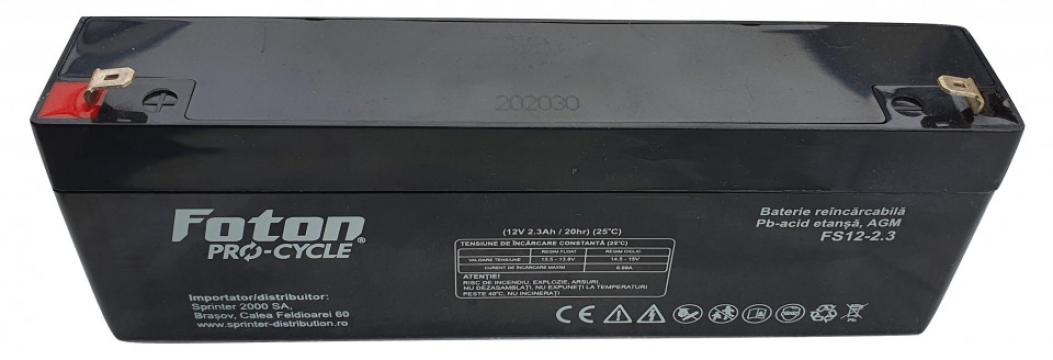 Acumulator VRLA Foton 12V 2.3Ah