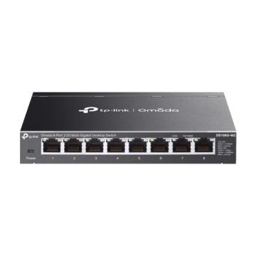Switch 8 porturi RJ45 2.5G, Unmanaged - TP-Link Omada DS108G de la Big IT Solutions