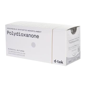 Fir sutura D-tek, Polydioxanona cu ac - 12 buc de la Medaz Life Consum Srl