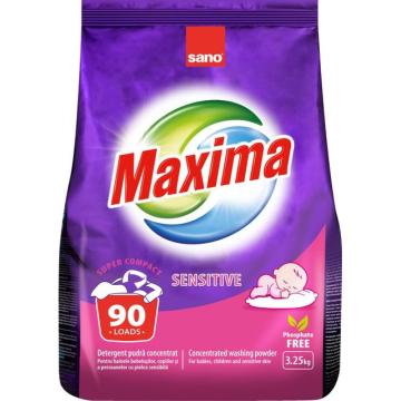 Detergent pudra, Sano Maxima Sensitive 3.25 kg