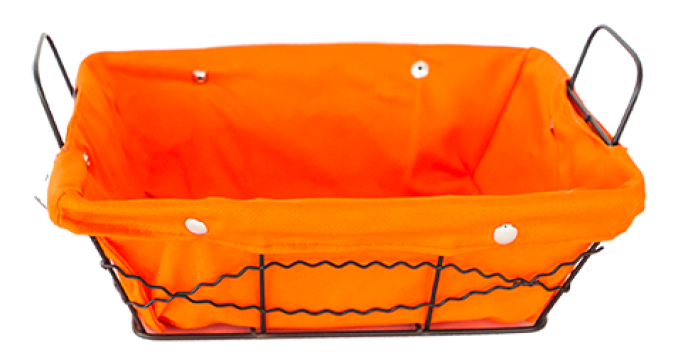 Cos servire paine dreptunghiular Raki 23x18x8cm din metal de la Kalina Textile SRL