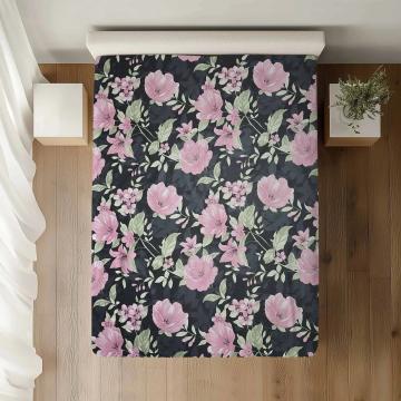 Cearceaf pat simplu dimensiuni:140x240, 100% bumbac ranforce