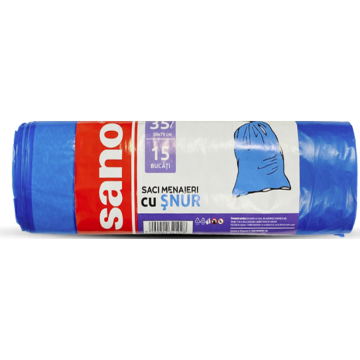 Saci menajeri snur Sano 35litri, albastri