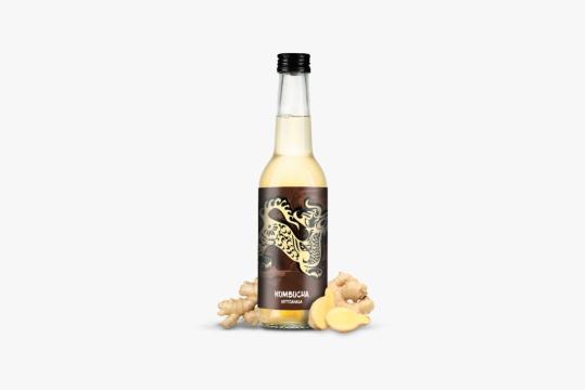 Bautura Kombucha cu ghimbir - 330 ml de la Nord Natural Hub Srl