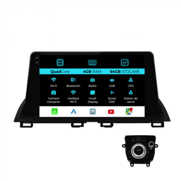 Navigatie dedicata Mazda 3 (2013-2018),QuadCore, 9 inch, 4Gb