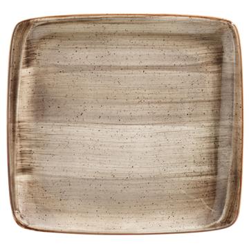 Farfurie patrata din portelan Bonna Terrain 27x25cm