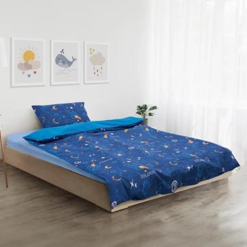 Set de pat single bumbac Space