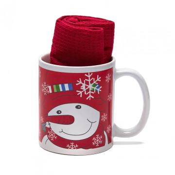 Set cana cu prosop bucatarie Xmas MIX de la Eve Nasia S.r.l