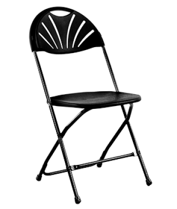 Scaun metalic pliant 39x40x87cm Raki pentru evenimente