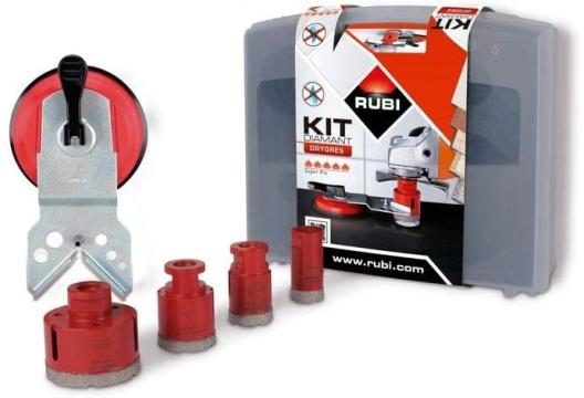 Kit pentru gaurire uscata - 4 carote