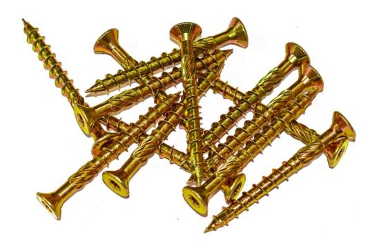 Surub dulgherie cap inecat 4.5x45 - 200buc/cutie
