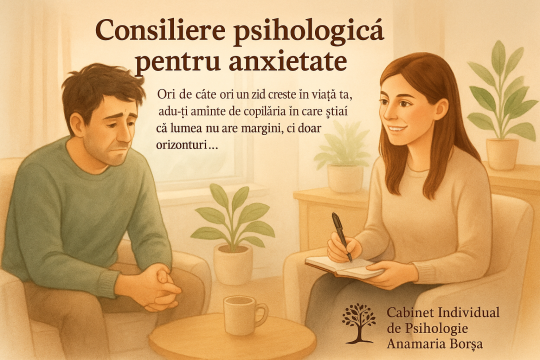 consiliere psihologica