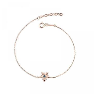 Bratara Brescia aur roz 14K de la Sandra Ferretti Srl