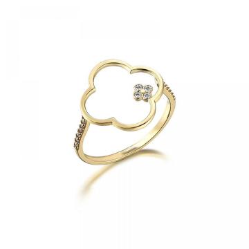 Inel din aur galben de 14K de la Sandra Ferretti Srl