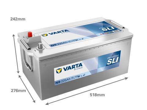 Acumulator auto Varta Silver 225Ah 1150A ETN: 725103115