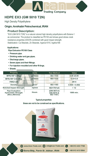 Polietilena HDPE EX3