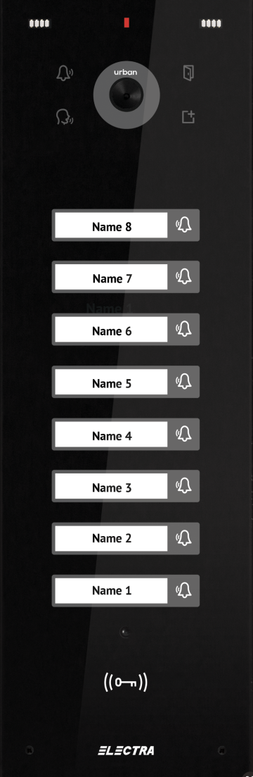 Panou video urban ~ 8 familii de la Electra Instal Srl