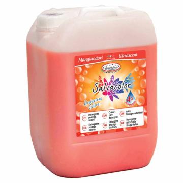 Detergent liichid rufe colorate SalvaColor 10 Litri