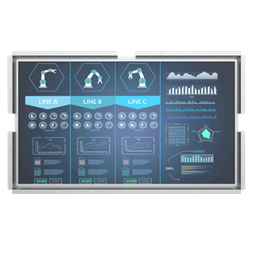 Display cu cadru deschis de 42,5 inch W43L300-OFA2HB