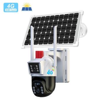 Camera de supraveghere solara dubla, Dasgut - 6MP, cu SIM 4G de la Startreduceri Exclusive Online Srl - Magazin Online Pentru C