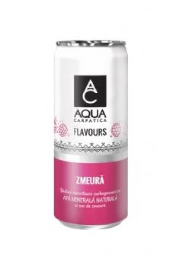 Bautura racoritoare Aqua Carpatica Flavours zmeura 330ml