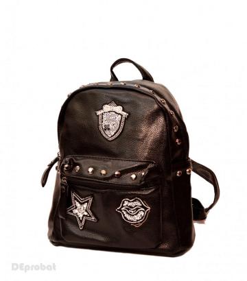 Geanta dama Good Mood - rucsac negru dama 7174N