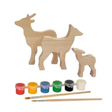 Joc creativ de pictat Familia de caprioare, Egmont Toys de la Montana Imobiliare Srl