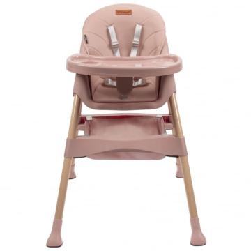 Scaun de masa 2 in 1 Kidwell Karimi - roz
