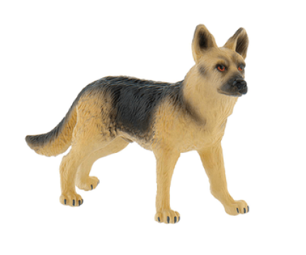 Jucarie figurina caine ciobanesc german Rex