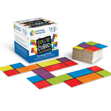 Jucarie set educativ de strategie Color cubed