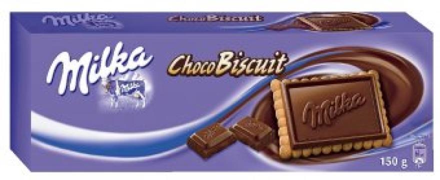Biscuiti Milka ChocoBiscuit 150g de la Supermarket Pentru Tine Srl