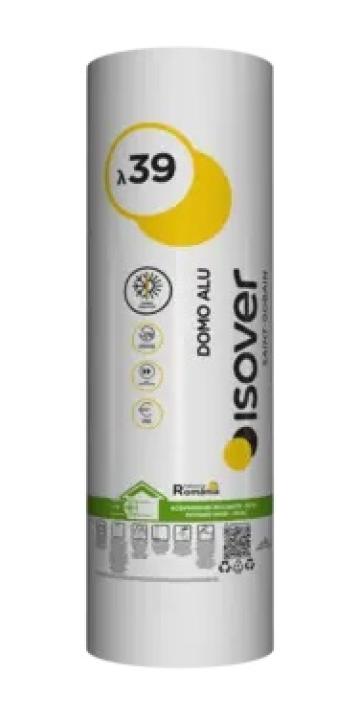 Vata de sticla Isover Domo 10 Alu, 9mp de la PDET Atlantic Distribution Srl