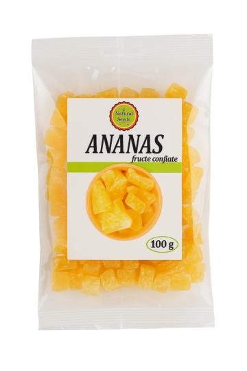 Ananas confiat 100gr, Natural Seeds Product de la Natural Seeds Product SRL