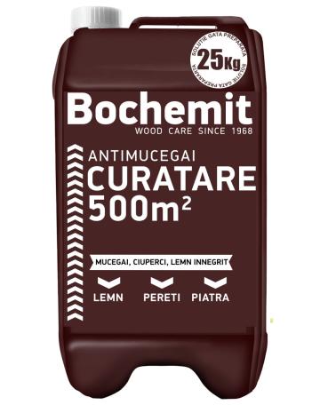 Solutie antimucegai si curatare lemn innegrit Bochemit 25kg