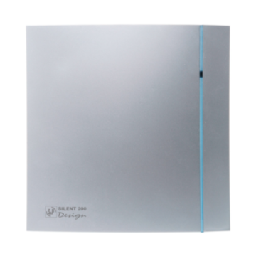 Ventilator de baie Silent-100 CHZ Silver Design - 3C