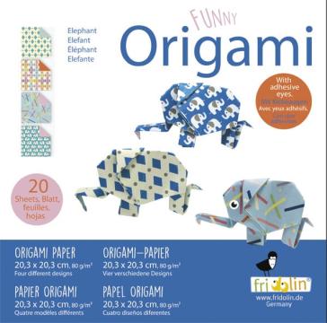 Jucarie Origami elefanti, Fridolin de la Montana Imobiliare Srl