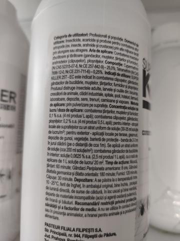 Insecticid Super Killer 25EC x 1litru