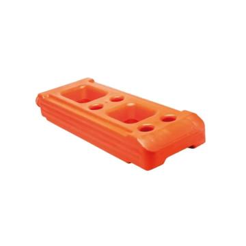 Baza de ciment imbracata PVC pentru garduri mobile