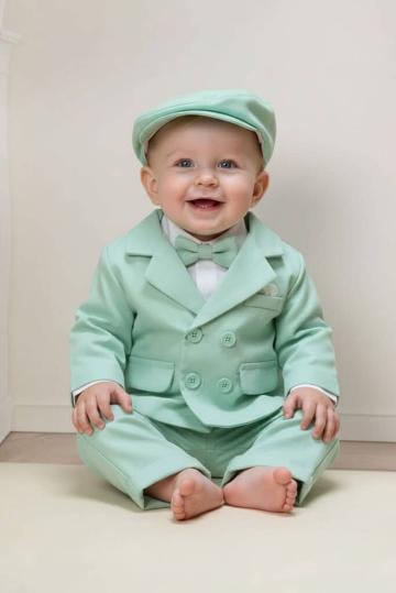 Costum botez Zefir - fistic de la Andreeatex