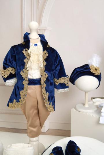 Costum botez Fabrizio - bleumarin