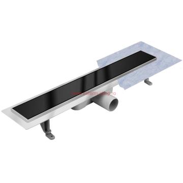 Rigola dus pardosela - Techman Black Glass 60 cm