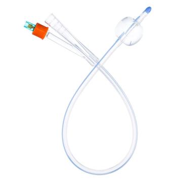 Sonda Foley din silicon cu 2 cai si balon - 12 FR de la Medaz Life Consum Srl