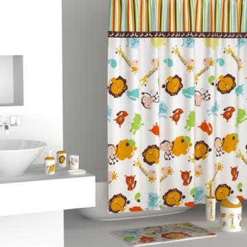 Perdea dus copii leu, poliester, 180 x 200 cm de la Godplay Impex Srl